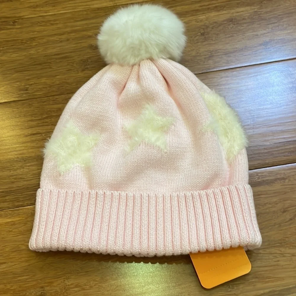 Girls winter hats NWT set of three
